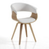 Sedia Visby Wood 61X62X37 Cm