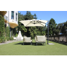 Ombrellone a palo laterale Trend Q250x250 cm Made in Italy