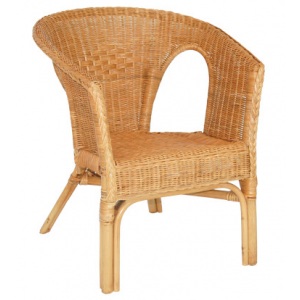 Poltrona Fabion in rattan