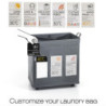Cesto porta biancheria Laundry-B X3 Tomasucci H57×L55×P36 cm — levantshop.live