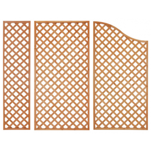 Zoom Set da 4 Pannelli Legno bucherellato 100x200cm