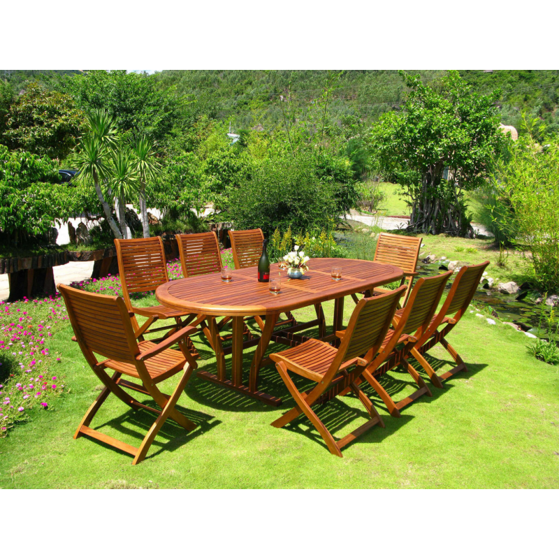 TAVOLO OVALE 180/240 X 100 DOUBLE