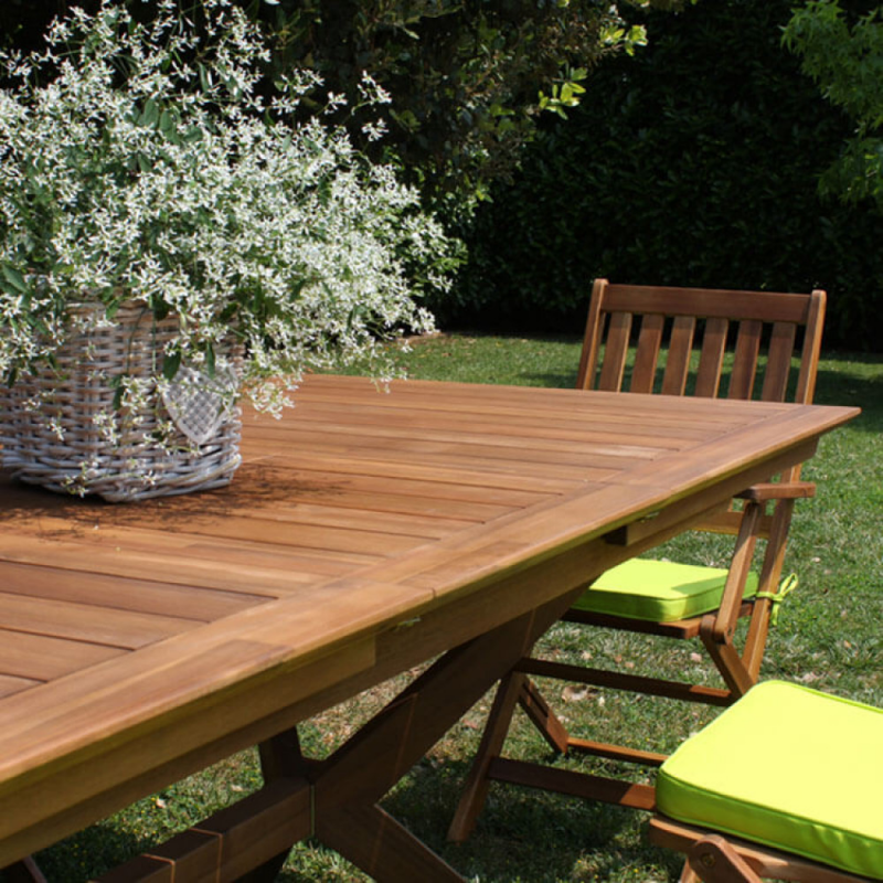 TAVOLO BALI 150/200 X 90