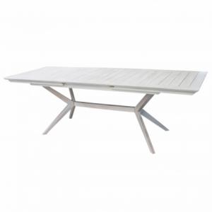 TAVOLO BALI 150/200 X 90 BIANCO