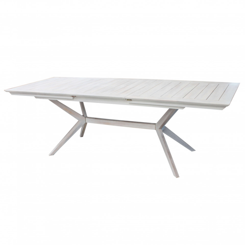 TAVOLO BALI 150/200 X 90 BIANCO