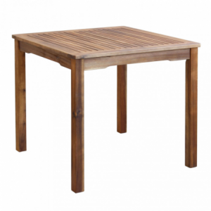 Tavolo 80x80 cm da giardino compatto resistente versatile esterno