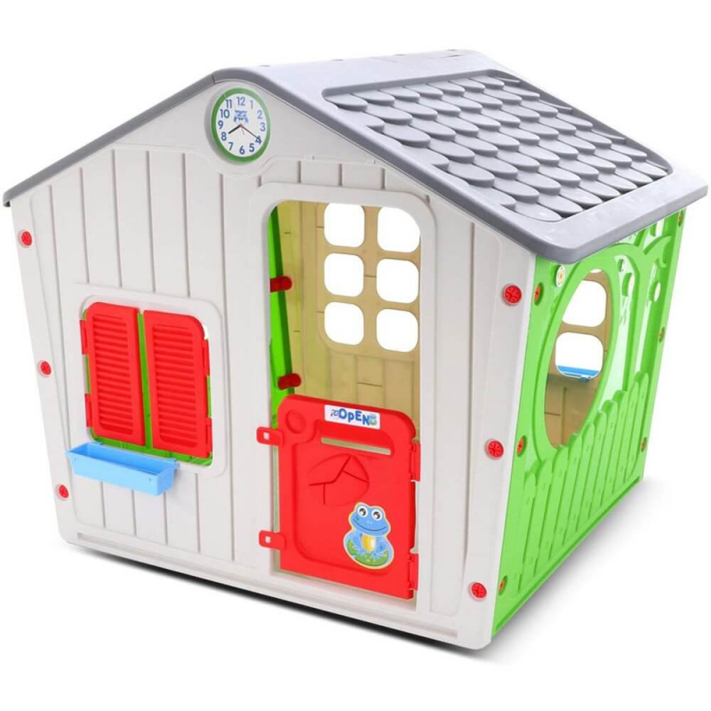 Casetta Village gioco da giardino bambini robusta e colorata