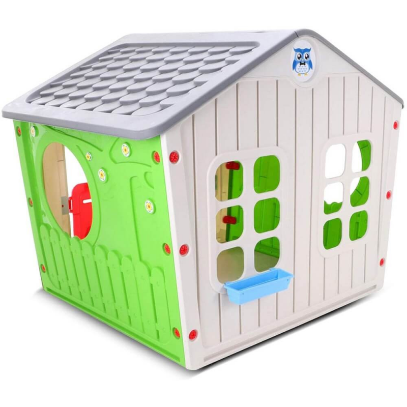 Casetta Village gioco da giardino bambini robusta e colorata