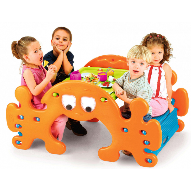 Tavolo Pic Nic Dondolino Fantasma multicolor per bambini