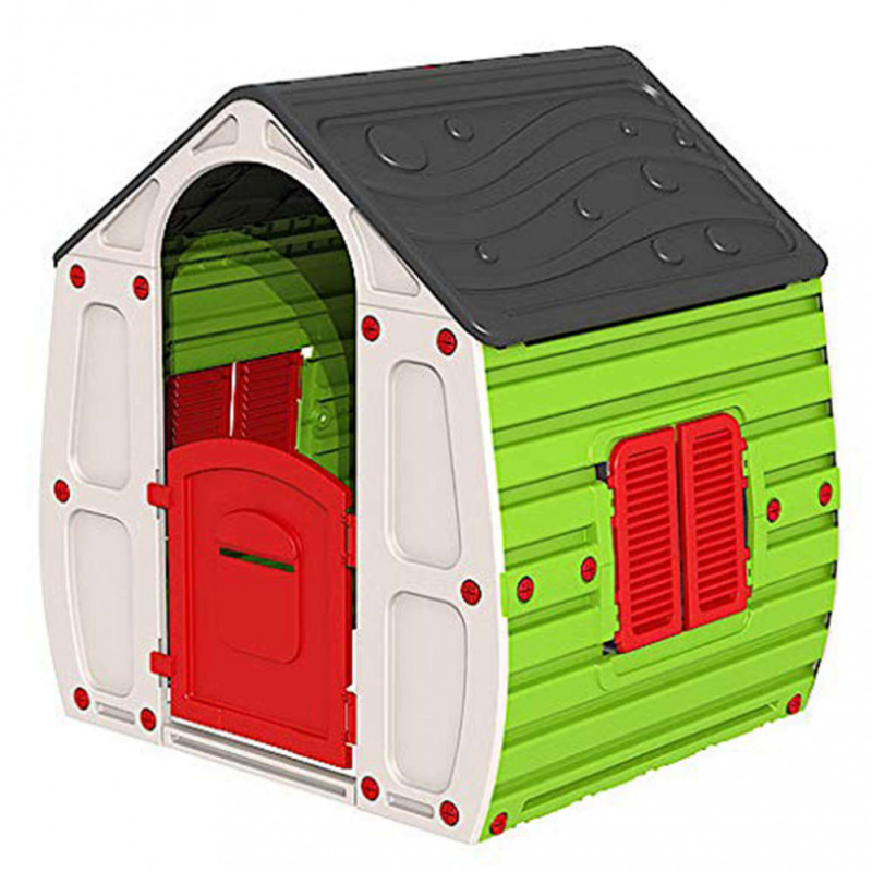 Casetta magica da giardino per bambini colorata e resistente