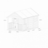 CASETTA IN LEGNO FIONA