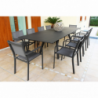 Tavolo Zante allungabile in alluminio 200-300x110 cm da esterno