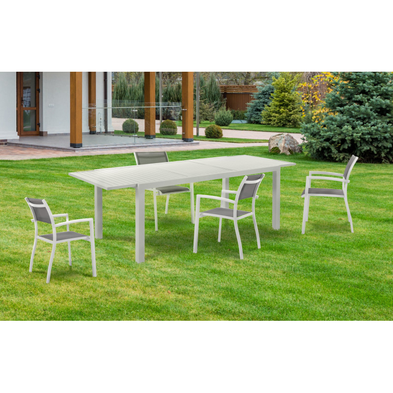 Sedia Con Braccioli Interno / Esterno Nydri  58 X 70 H92 Cm