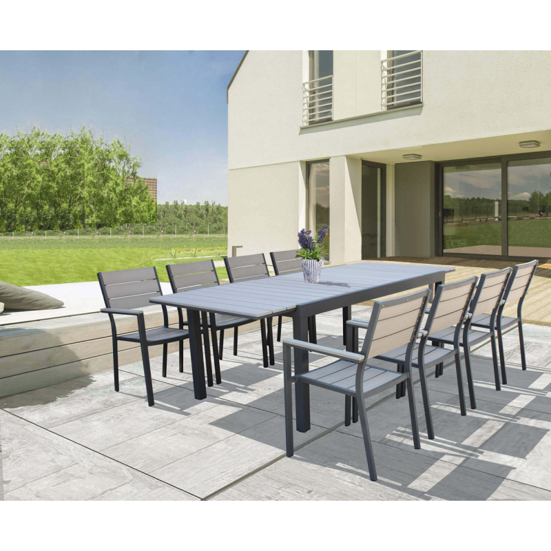 TAVOLO PENTAL 180/240 X 100