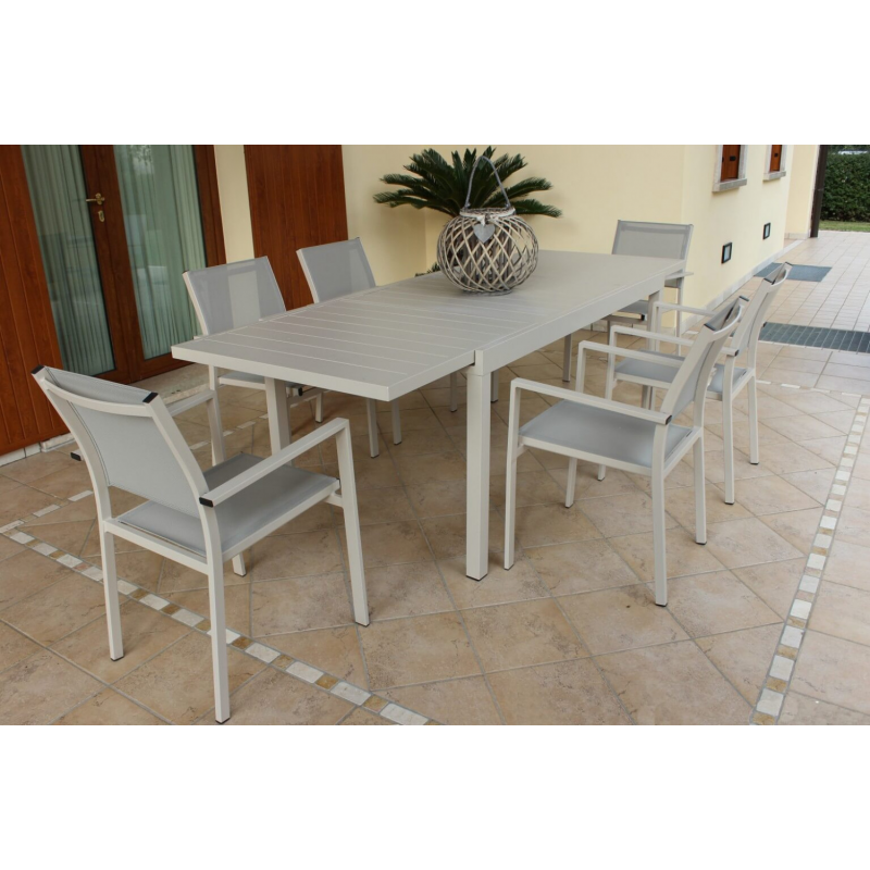 TAVOLO FORMENTERA 160/240 X 90