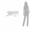Comodino cassetto sospeso Mak Tomasucci H15×L45×P26 cm bianco opaco — levantshop.live