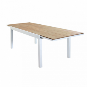 Tavolo Cayman 160-240x95 in Alluminio Allungabile Giardino