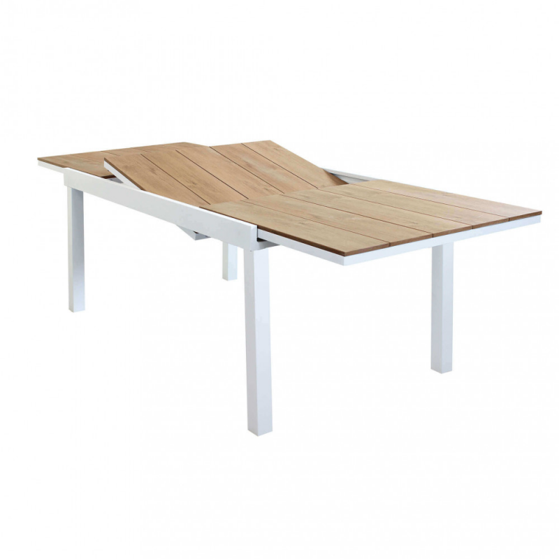 Tavolo Cayman 160-240x95 in Alluminio Allungabile Giardino