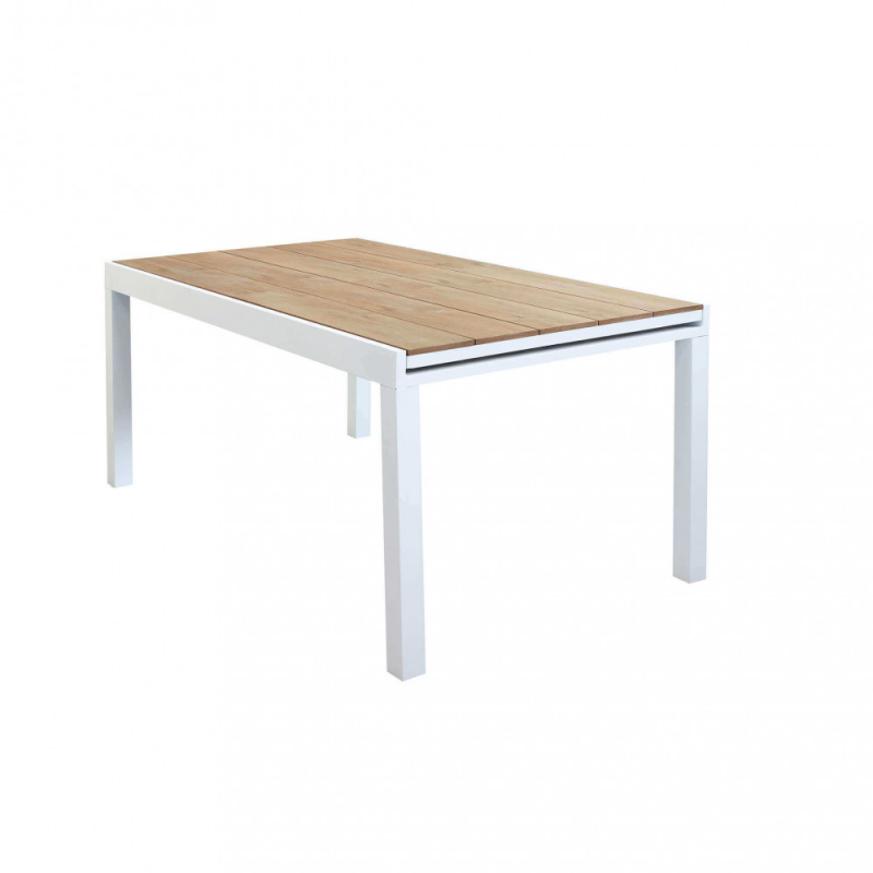 Tavolo Cayman 160-240x95 in Alluminio Allungabile Giardino