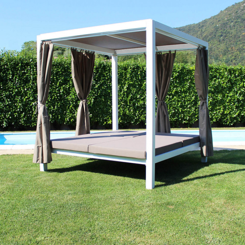 Gazebo letto Timbuktu moderno da giardino elegante e confortevole