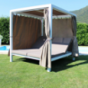 Gazebo letto Timbuktu moderno da giardino elegante e confortevole