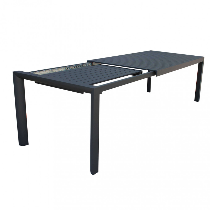 Tavolo Houston allungabile 135-180x70cm alluminio da esterno