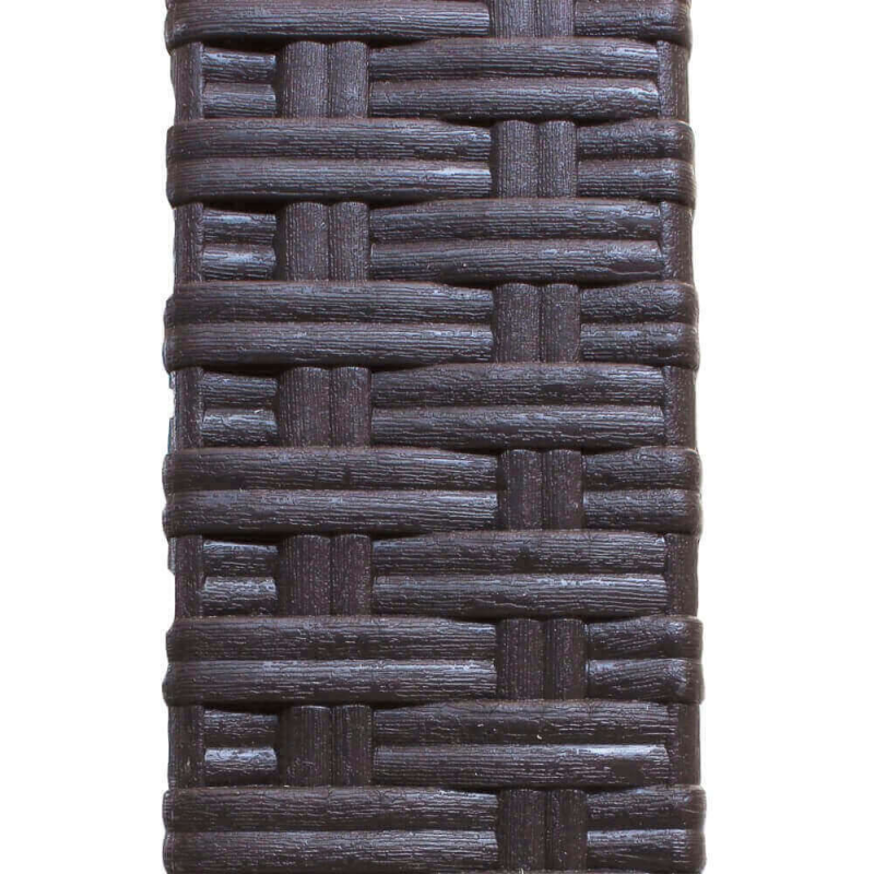 Tavolo Houston alluminio 150x90 cm fisso per giardino moderno