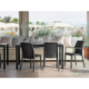 Tavolo Houston 150x90 cm alluminio fisso da giardino