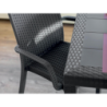 Tavolo Houston 150x90 cm alluminio fisso da giardino
