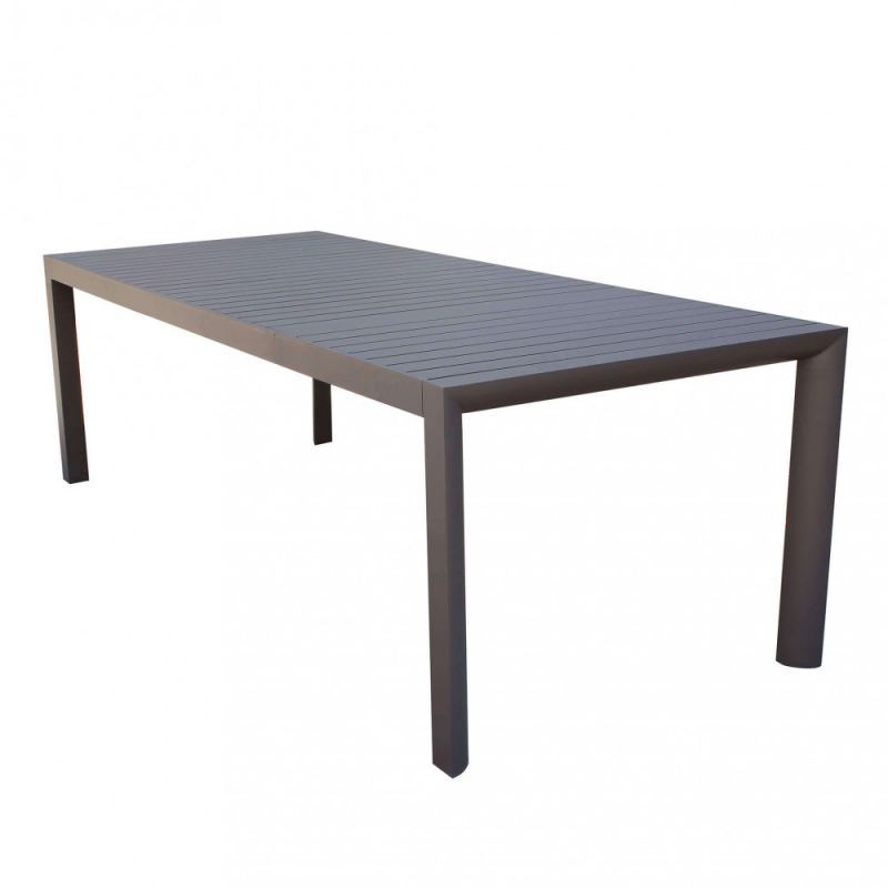 Tavolo Houston allungabile 160-240x100 cm alluminio moderno