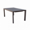 Tavolo Houston allungabile 160-240x100 cm alluminio moderno