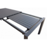 Tavolo Houston allungabile 160-240x100 cm alluminio moderno
