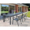 Tavolo Houston Allungabile 160-240x100 in Alluminio da Giardino