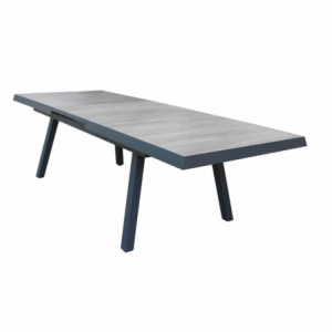 Tavolo Seattle alluminio allungabile 205-265x105 - Design e spazio