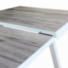 Tavolo Seattle Allungabile 205-265x105 in Alluminio da Giardino