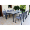 Tavolo Portland Allungabile 175-235x100 in Alluminio da Giardino