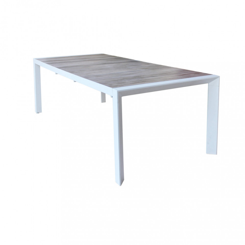 Tavolo Portland Allungabile 175-235x100 in Alluminio da Giardino