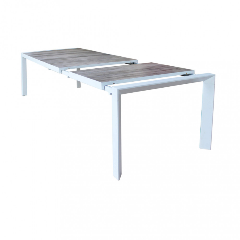 Tavolo Portland Allungabile 175-235x100 in Alluminio da Giardino