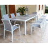 Tavolo Portland Allungabile 175-235x100 in Alluminio da Giardino