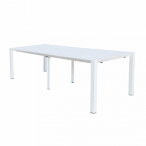Consolle Allungabile 85x51/50-104-156-208-260 in Alluminio