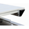 Consolle Allungabile 85x51/50-104-156-208-260 in Alluminio