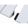 Consolle Allungabile 85x51/50-104-156-208-260 in Alluminio