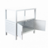 Mobiletto Phoenix Bianco Cosma 90×55×H90 | Levante Shop