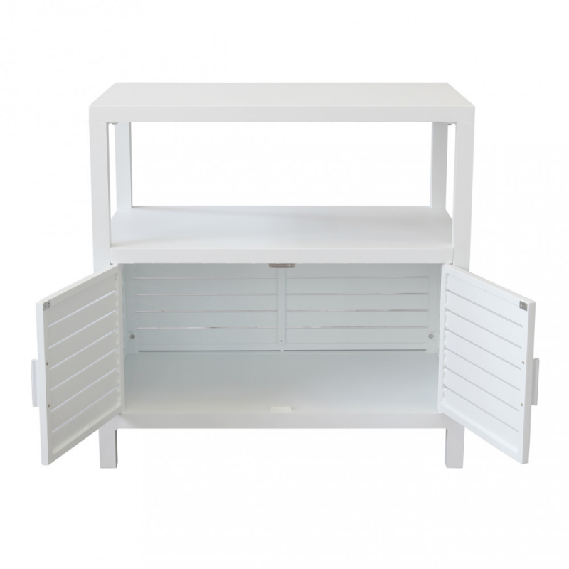 Mobiletto Phoenix Bianco Cosma 90×55×H90 | Levante Shop