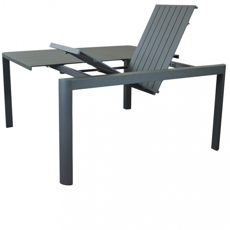 Tavolo Washington Allungabile 100/150 x 150 in Alluminio