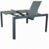 Tavolo Washington Allungabile 100/150 x 150 in Alluminio