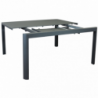 Tavolo Washington Allungabile 100/150 x 150 in Alluminio