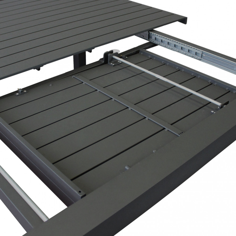 Tavolo Washington Allungabile 100/150 x 150 in Alluminio