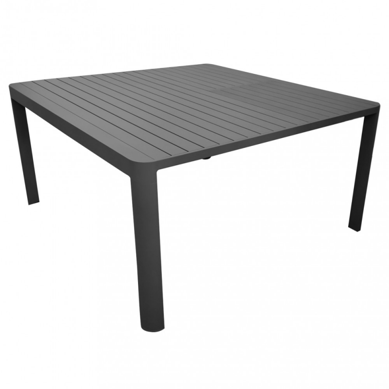 Tavolo Washington Allungabile 100/150 x 150 in Alluminio