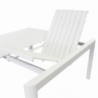 Tavolo Washington Allungabile 100/150 x 150 in Alluminio